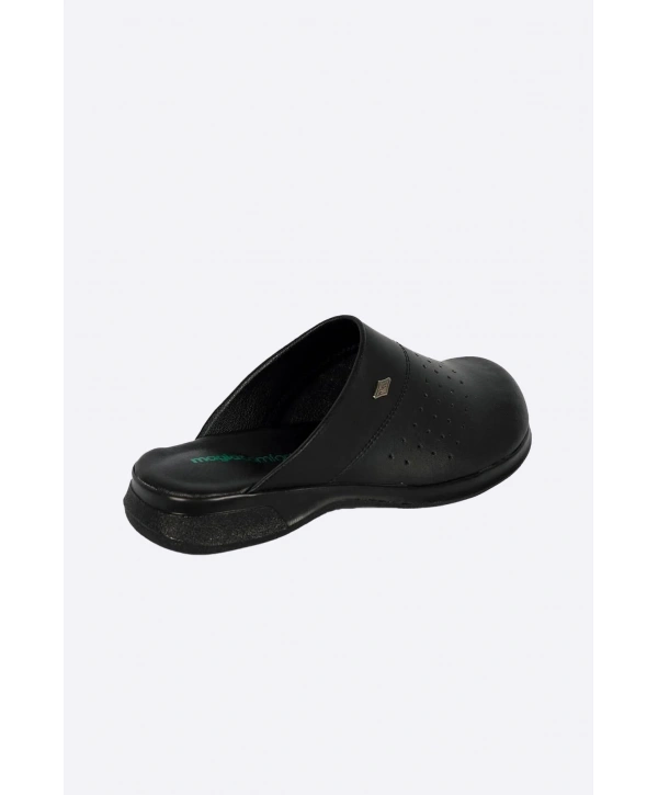 Magiacomfort Mg-3001 Siyah Yarım Yakasız Sabo Terlik Ortopedik Rahat Kullanım