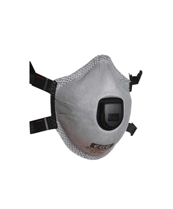 Maske: Ege Ffp2 3021 Pro Kubbe Ventilli Aktif Karb Std