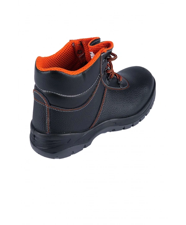 Mekap 023r Rolax S3 Deri Çelik Burunlu Suya Dayanıklı İş Botu Siyah