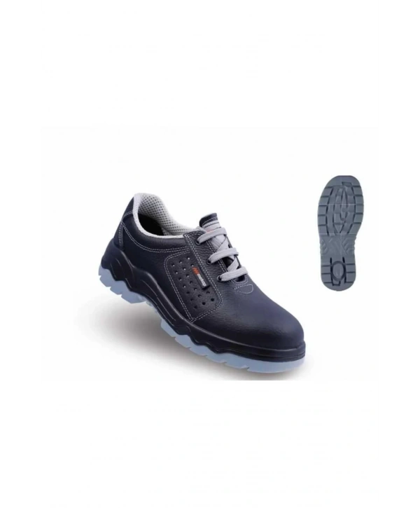 Mekap 030 Rolax S1 İş Ayakkabısı Deri, Çelik Burunlu, Siyah