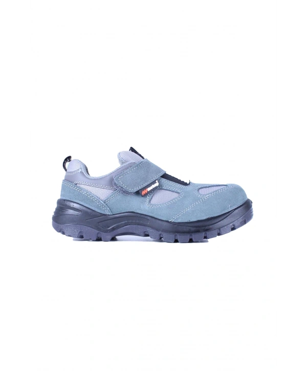 Mekap 157 Elektrikçi S1 Kompozit Burunlu Yalıtkan Süet İş Ayakkabısı Gri Hafif Ve Şık Tasarım