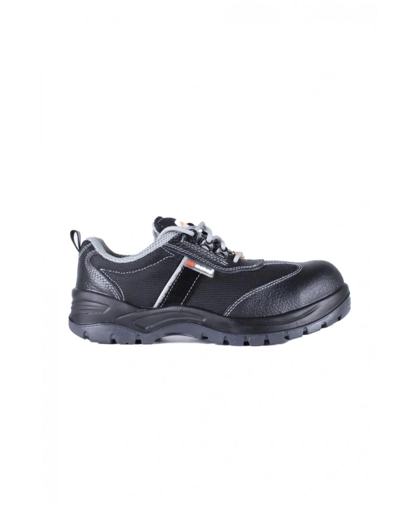 Mekap 232 Rolax S1 Yalıtkan Siyah Siyah Kaymaz Tabanlı Nefes Alabilir Hafif İş Ayakkabısı