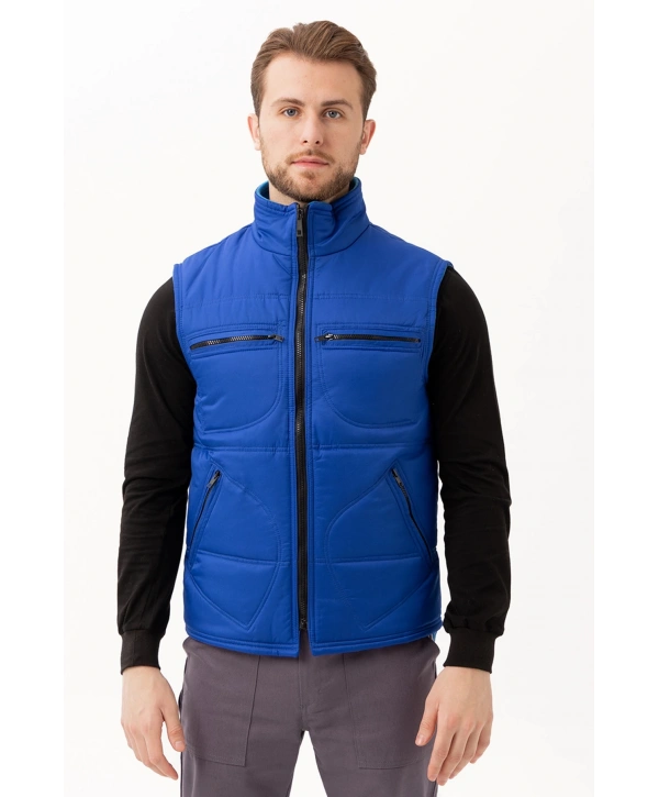 Melesa Kışlık İş Ve Outdoor Yelek - Suya Dayanıklı, Sıcak Tutucu, Çok Cepli