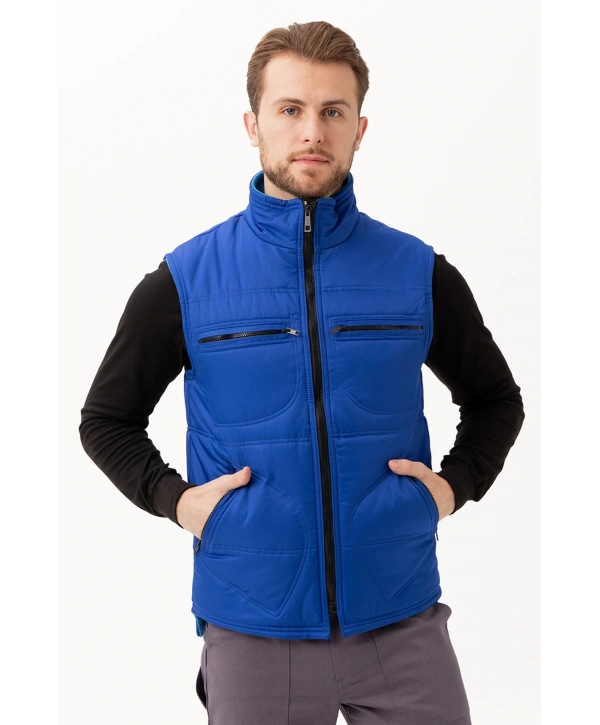 Melesa Kışlık İş Ve Outdoor Yelek - Suya Dayanıklı, Sıcak Tutucu, Çok Cepli