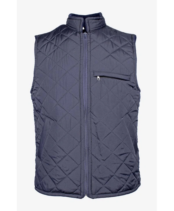 Micro Desenli İş Yeleği Çift Cepli Kışlık İç Giyim Koruyucu Mont Yelek Erkek