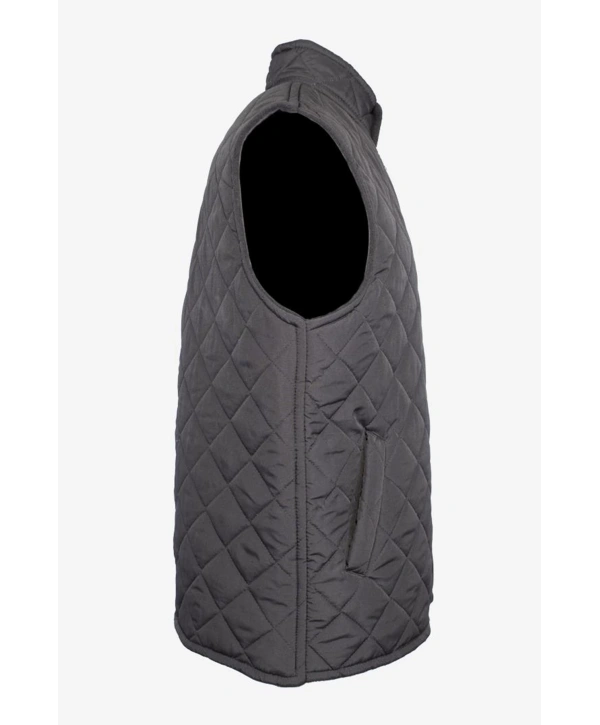 Micro Desenli İş Yeleği Çift Cepli Kışlık İç Giyim Koruyucu Mont Yelek Erkek