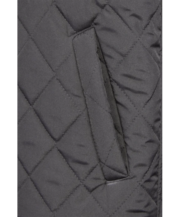 Micro Desenli İş Yeleği Çift Cepli Kışlık İç Giyim Koruyucu Mont Yelek Erkek