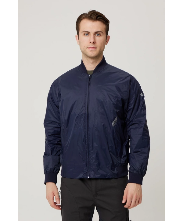 Morino Jacket Erkek Klasik Bomber Ceket Fermuarlı Şık Tasarım Dayanıklı Kumaş Rahat Kesim