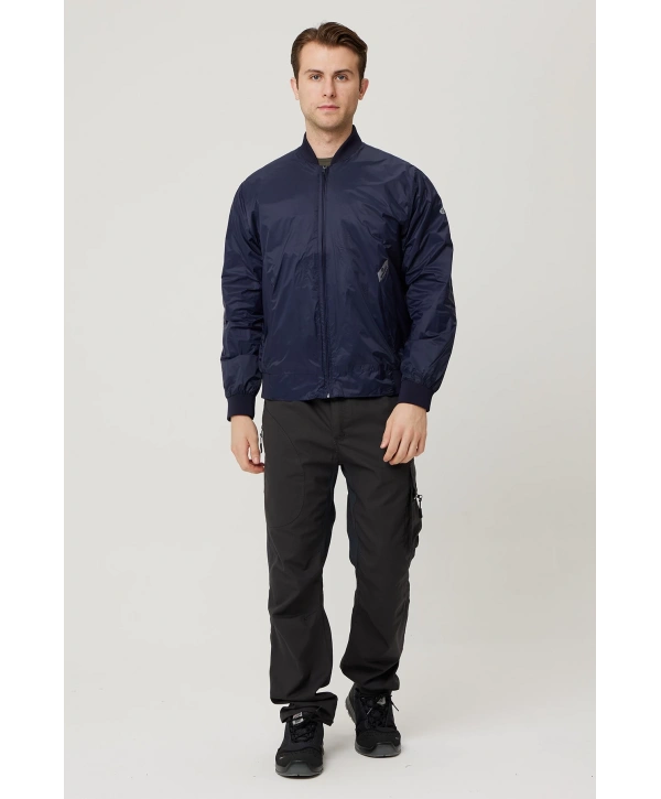 Morino Jacket Erkek Klasik Bomber Ceket Fermuarlı Şık Tasarım Dayanıklı Kumaş Rahat Kesim