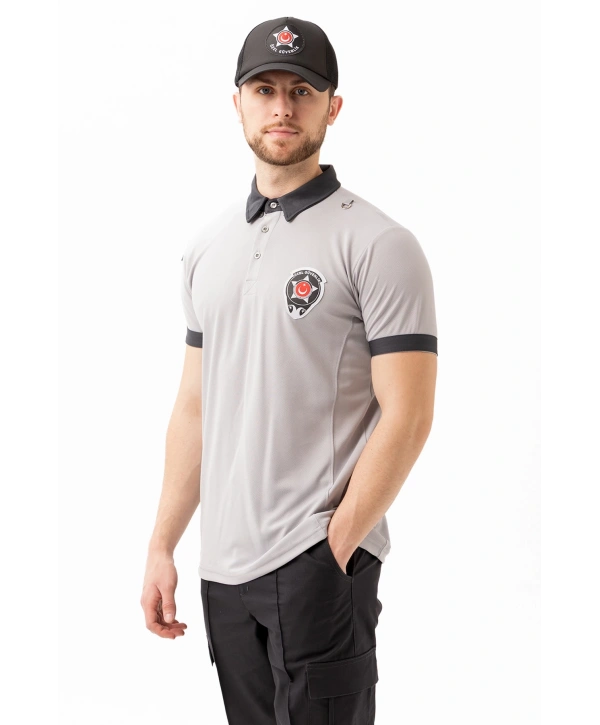 Münih Güvenlik T-shirt Unisex | Güvenlik Görevlisi Polo Yaka Tişört, Personel Üniforma, İş Kıyafeti