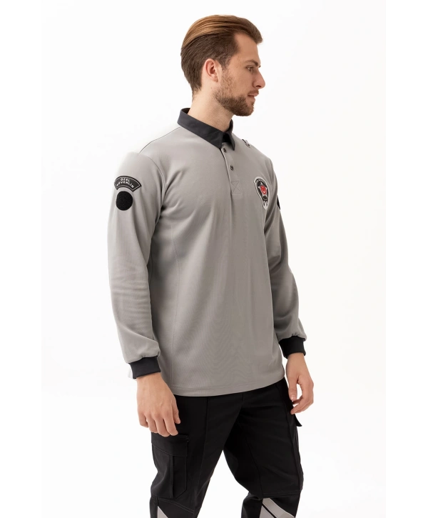 Münih Güvenlik Uzun Kol T-shirt – Kurumsal Güvenlik Personel Kıyafeti