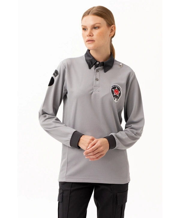 Münih Güvenlik Uzun Kol T-shirt – Kurumsal Güvenlik Personel Kıyafeti