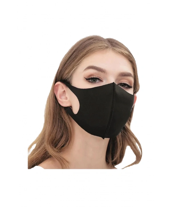 Nano Steril Siyah Yüz Maskesi Yüksek Filtrasyon Ve Şık Tasarım
