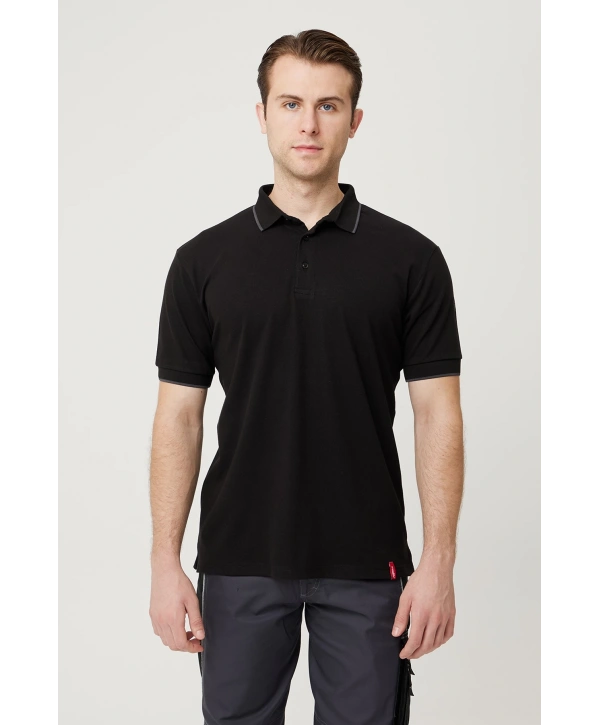 Nepeta Polo Yaka T-shirt - Pamuklu, Nefes Alabilir, Klasik Kesim, Günlük Ve İş Kullanımı İçin