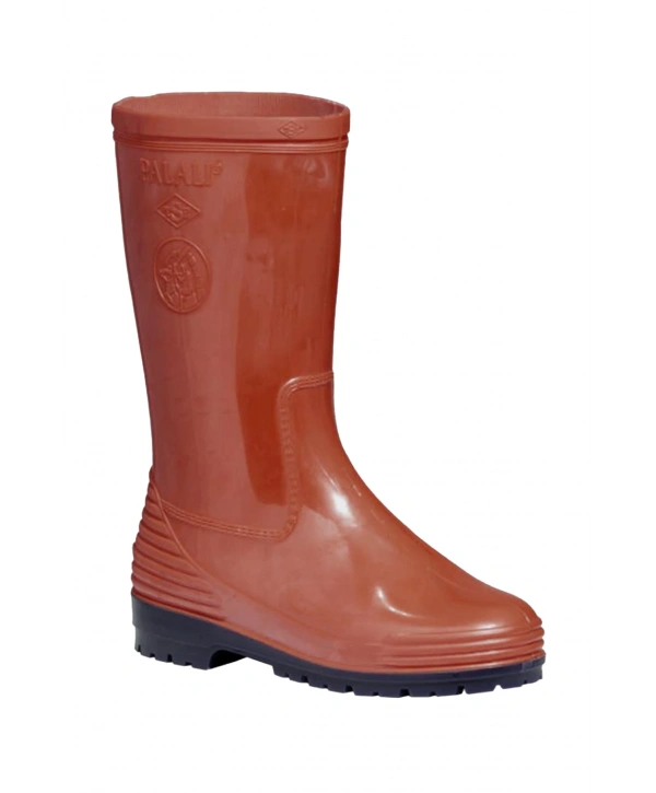 Palalı 103 Kısa Konçlu Su Geçirmez Kaymaz Tabanlı İş Çizmesi