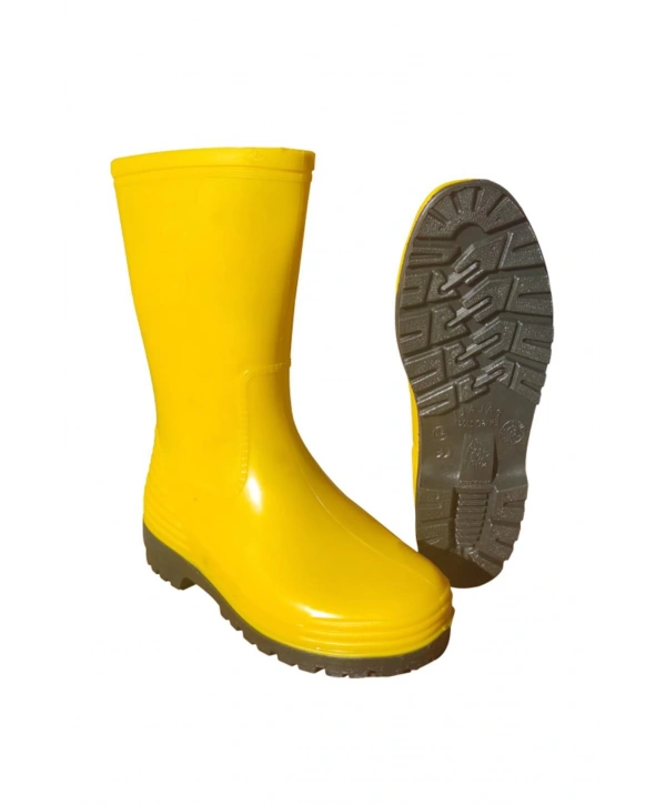 Palalı 103 Kısa Konçlu Su Geçirmez Kaymaz Tabanlı İş Çizmesi