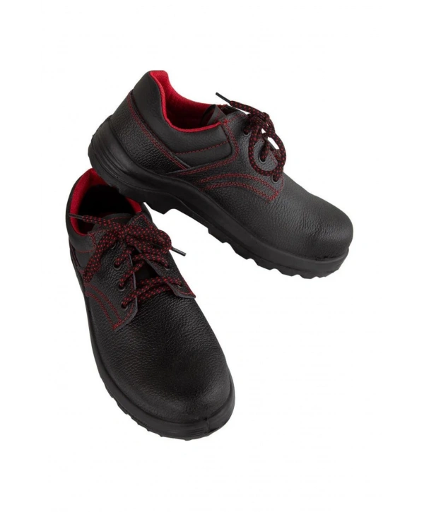 Pars 110 S2 Rolax Deri Siyah İş Ayakkabısı Çelik Burunlu Suya Dayanıklı Antistatik Kaymaz Tabanlı