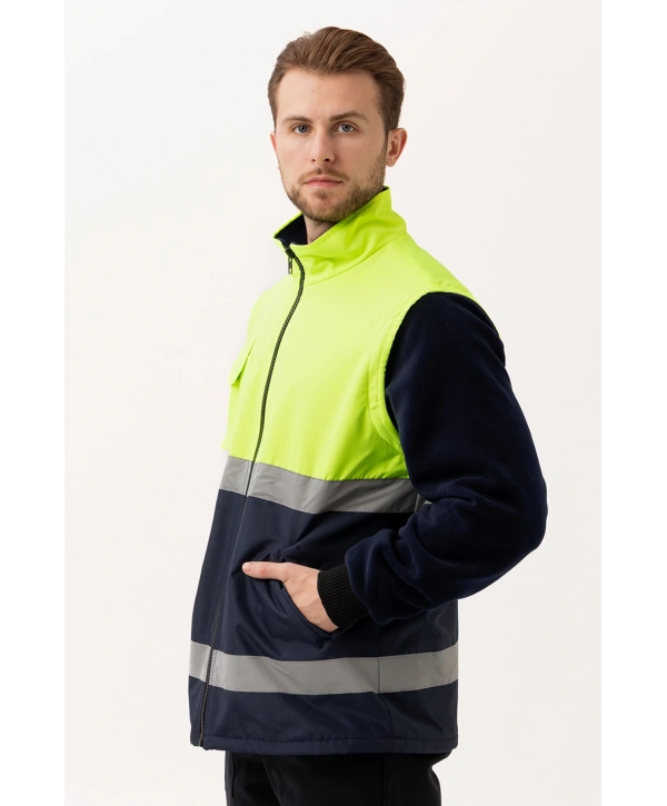 Pendula Mont - Soğuk Havalara Uygun Reflektörlü İşçi Montu – Yüksek Görünürlük