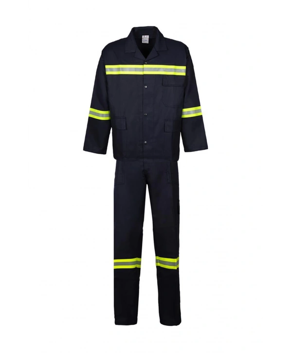 Projacket Alev Almaz Yangın Koruma İş Güvenlik Takımı Smy-10031 Yüksek Koruma