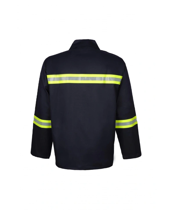 Projacket Alev Almaz Yangın Koruma İş Güvenlik Takımı Smy-10031 Yüksek Koruma