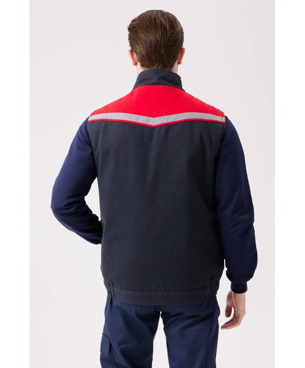 Royal Kışlık İş Yeleği - Sıcak Tutucu, Rüzgar Geçirmez, Çok Cepli Ve Reflektörlü