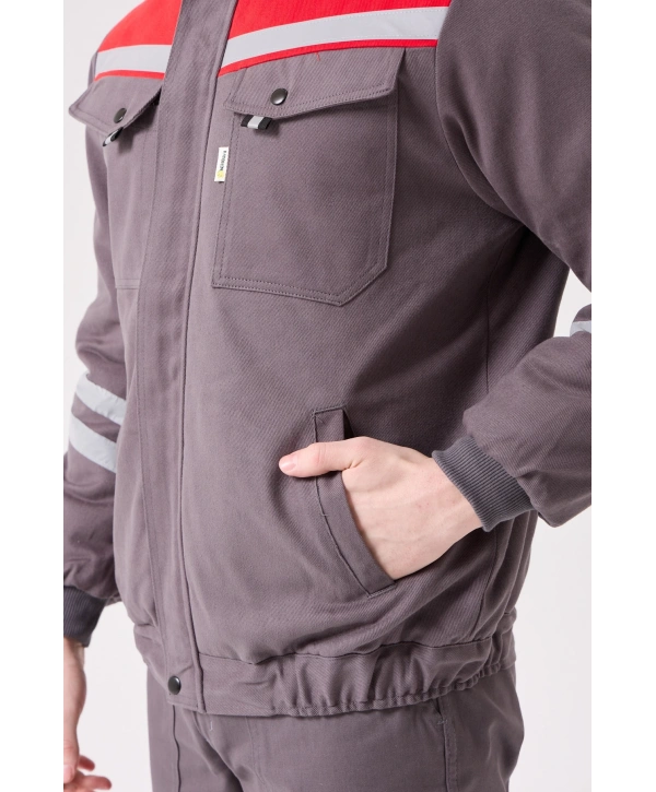 Royal Kışlık Mont İçi Kapitoneli Reflektörlü Sıcak Tutan Dayanıklı İş Montu