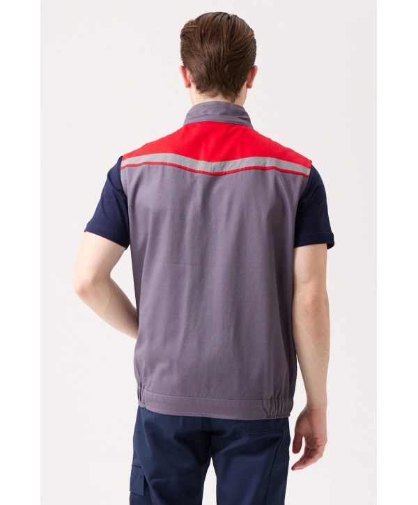 Royal Yazlık İş Yeleği - Hafif, Nefes Alabilir, Reflektörlü Ve Çok Cepli