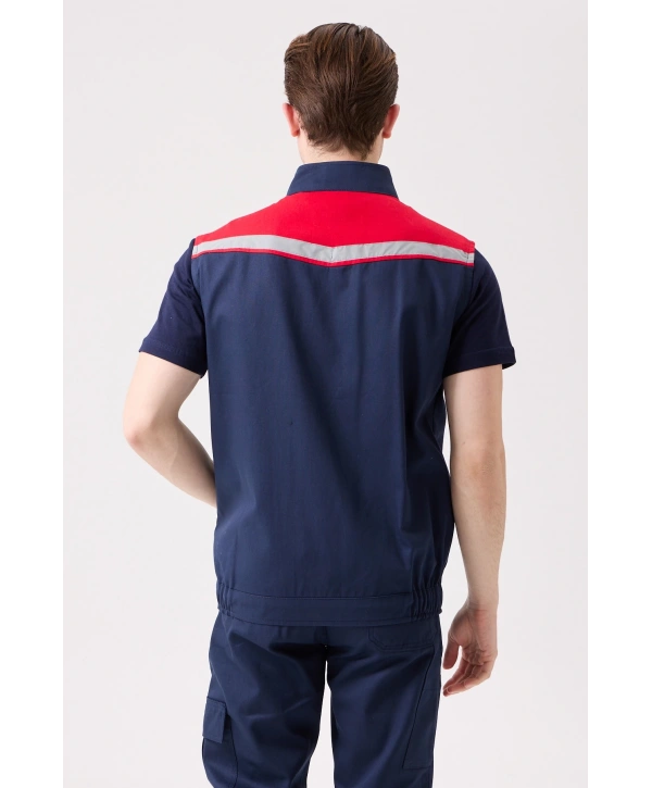 Royal Yazlık İş Yeleği - Hafif, Nefes Alabilir, Reflektörlü Ve Çok Cepli