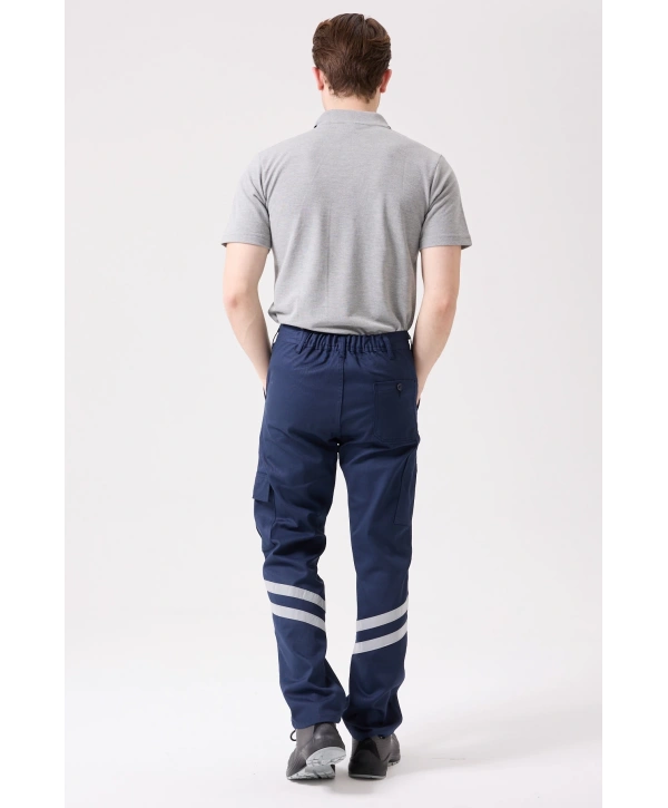 Royal Yazlık Reflektörlü İş Güvenlik Pantolonu 4 Cepli Hafif Ve Dayanıklı