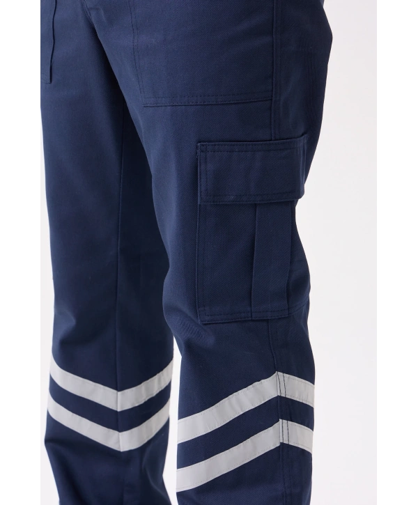 Royal Yazlık Reflektörlü İş Güvenlik Pantolonu 4 Cepli Hafif Ve Dayanıklı