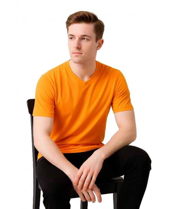 Safe@work V Yaka Kısa Kol İş Tişörtü – Rahat, Nefes Alabilir Ve Çok Renk Seçeneği