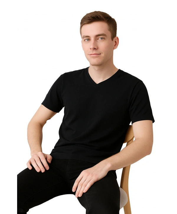 Safe@work V Yaka Kısa Kol İş Tişörtü – Rahat, Nefes Alabilir Ve Çok Renk Seçeneği