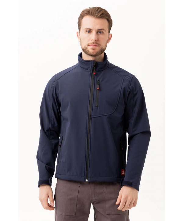 Salina Mont Erkek Su İtici Rüzgar Geçirmez Softshell Kışlık Outdoor Mont