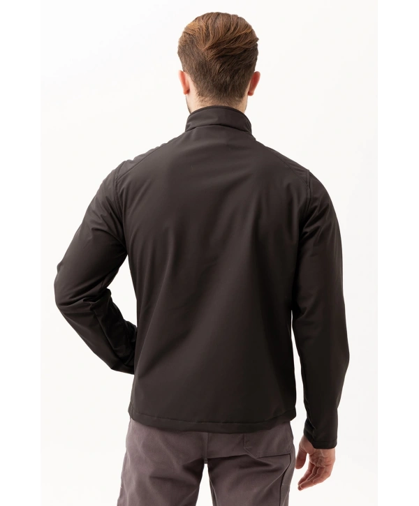 Salina Mont Erkek Su İtici Rüzgar Geçirmez Softshell Kışlık Outdoor Mont