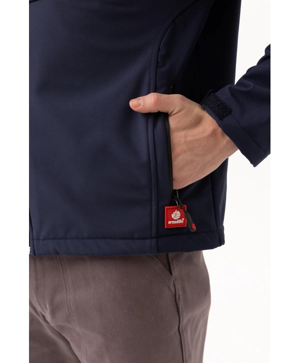 Salina Mont Erkek Su İtici Rüzgar Geçirmez Softshell Kışlık Outdoor Mont