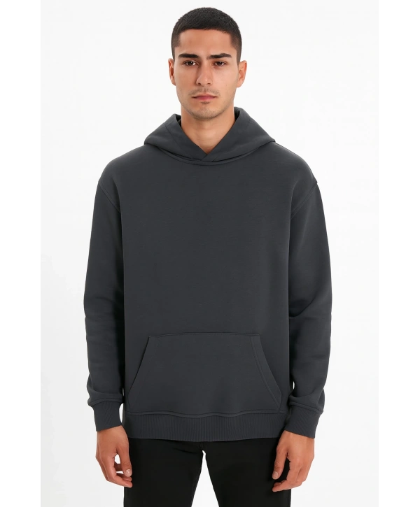 Sanfords Kordonsuz Hoodıe – Erkek Kapüşonlu Sweatshirt