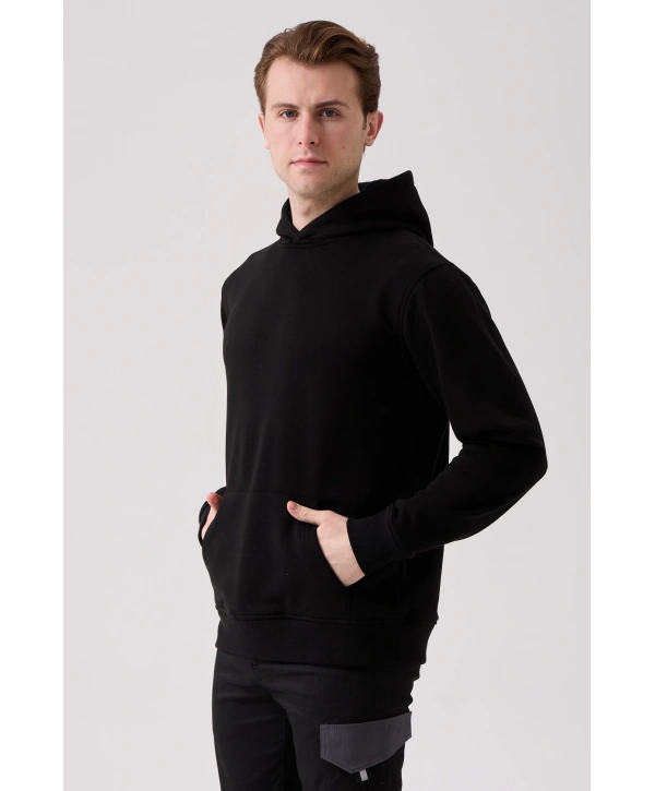 Sanfords Kordonsuz Hoodıe – Erkek Kapüşonlu Sweatshirt