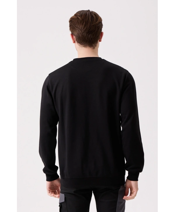 Sanfords O Yaka Sweatshırt – Erkek Basic Sweatshirt
