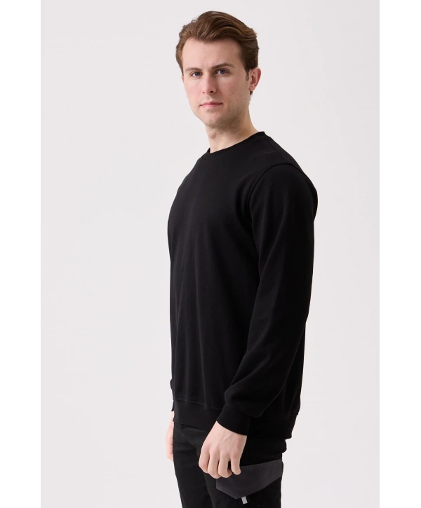 Sanfords O Yaka Sweatshırt – Erkek Basic Sweatshirt