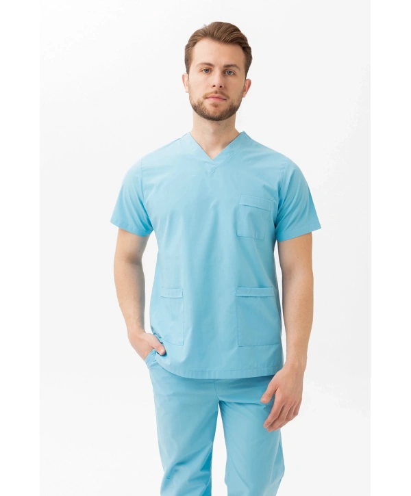 Santolina V Yaka Üniforma - Doktor, Hemşire, Sağlık Çalışanları İçin Rahat Ve Dayanıklı Scrubs