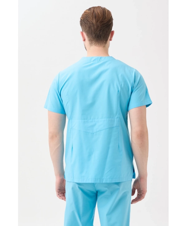 Santolina V Yaka Üniforma - Doktor, Hemşire, Sağlık Çalışanları İçin Rahat Ve Dayanıklı Scrubs