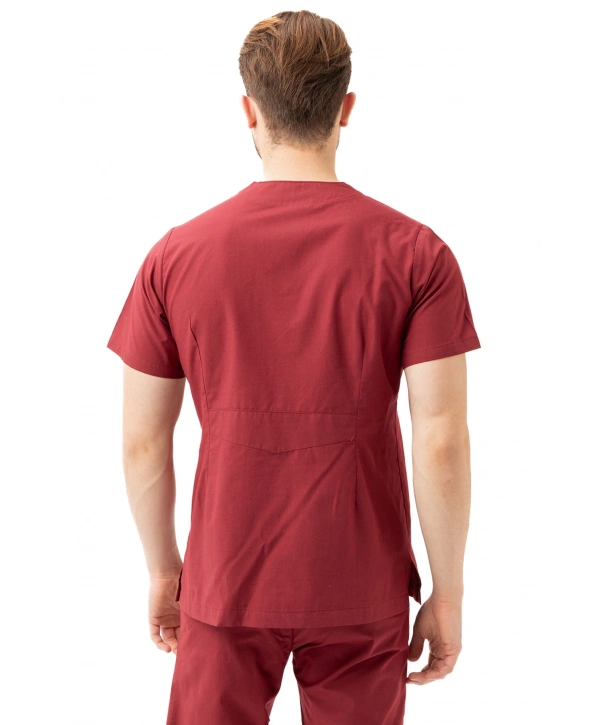 Santolina V Yaka Üniforma - Doktor, Hemşire, Sağlık Çalışanları İçin Rahat Ve Dayanıklı Scrubs