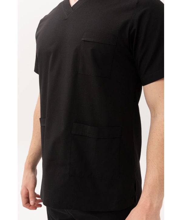 Santolina V Yaka Üniforma - Doktor, Hemşire, Sağlık Çalışanları İçin Rahat Ve Dayanıklı Scrubs