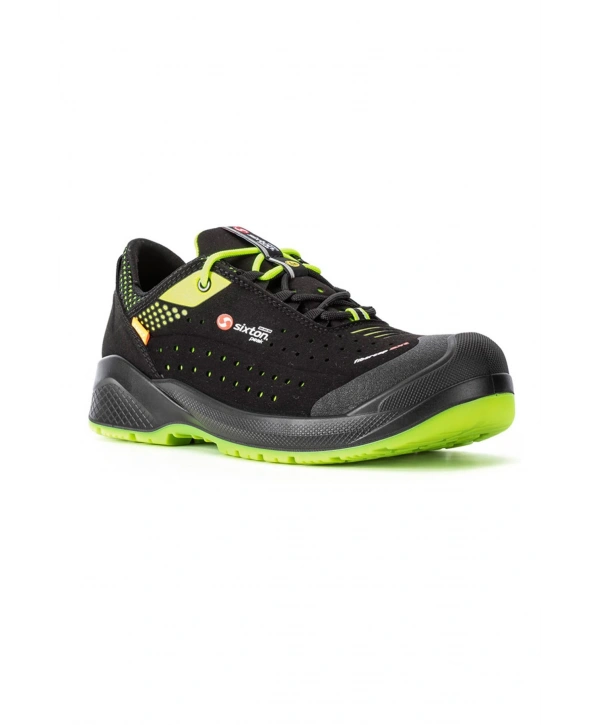 Sixton Forza 43452-10l S1p Esd Fiber Kompozit Burunlu Delikli İş Ayakkabısı Siyah