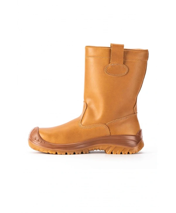 Sixton Montana 81156-07l S3 Kompozit Burunlu İçi Tüylü Deri İş Botu Kahverengi Src