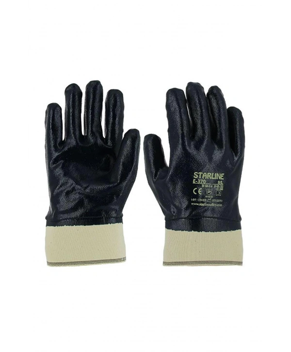 Starline E-370 Tam Kaplamalı Yüksek Dirençli Kaymaz Petrolcü Eldiveni