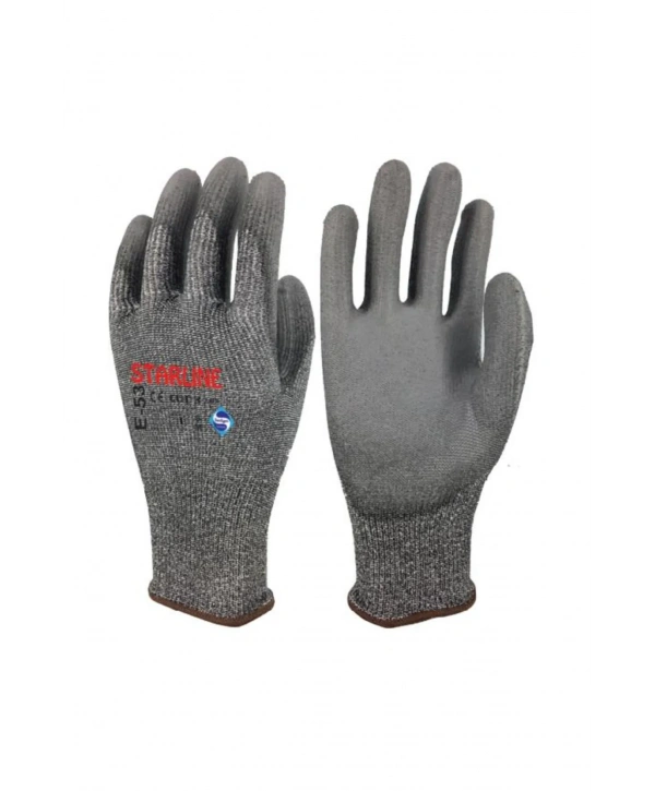 Starline E-53 Kesilmeye Dayanıklı Eldiven İş Güvenlik Eldiveni