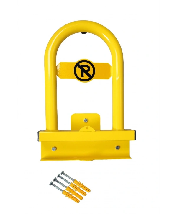 Ut 2007 Asma Kilitli U Bariyer Sarı Renk, Yer Tipi Otopark Bariyeri, Araç Park Engelleyici