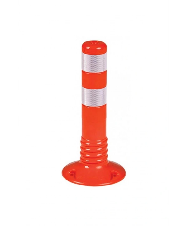 Ut2502 Şerit Ayırıcı Esnek Delinatör Kısa Tip, Reflektörlü, Esnek Yapılı Trafik Güvenlik Dikmesi