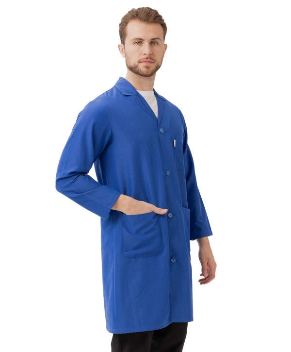 Vanessa Erkek Önlük Klasik Yaka Uzun Kollu Dayanıklı Ve Rahat İş Önlüğü